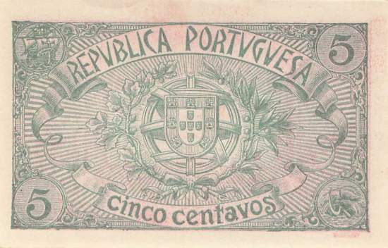 5 Centavos 5.4.1918